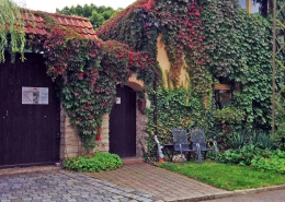 Eingang zur Tierpension
